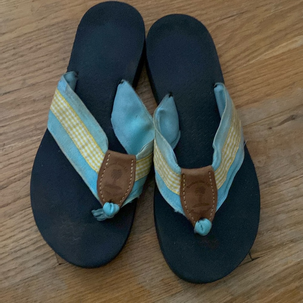 Eliza B Preppy Flip Flops 8